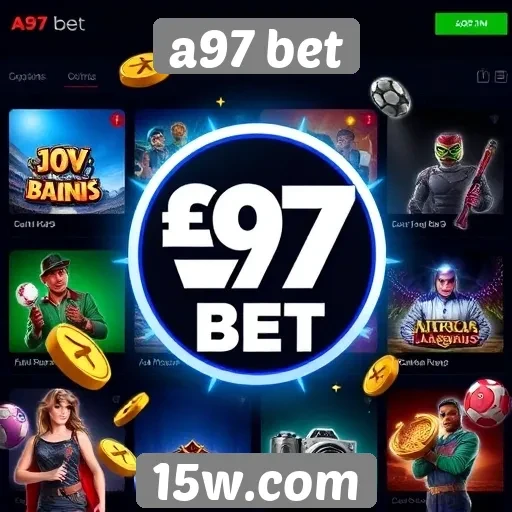 Opções de jogos disponíveis no A97 Bet